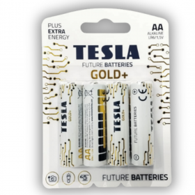 PILA TESLA GOLD+ AA CON 4 PIEZAS