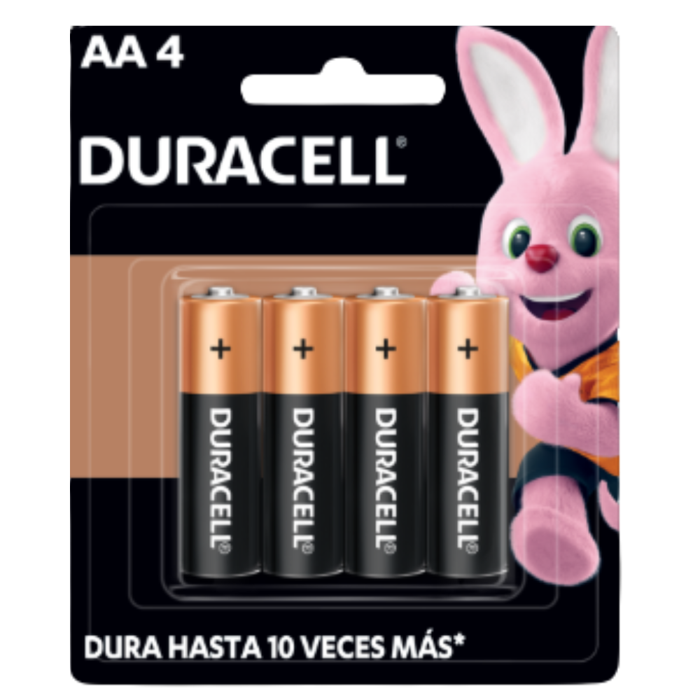 PILA DURACELL AA C/4 *
