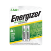 PILA RECARGABLE ENERGIZER AAA C/2 PIEZAS ***