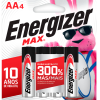 PILA ENERGIZER MAX AA C/4 PIEZAS *