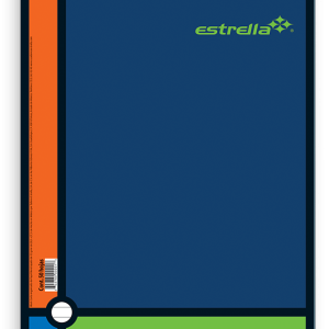 BLOCK ESTRELLA T/CARTA C-7 80 HOJAS NO.8 *-0