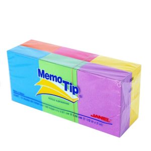 BLOCK MEMO TIP JANEL NO.53 1.5X2 C/12 NEON *