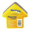BLOCK MEMO TIP JANEL FIGURA FLECHA *