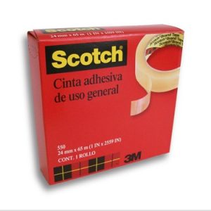 CINTA SCOTCH 550 24MMX65MTS *-0