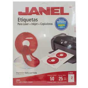 ETIQUETA LASER NO.J-5931 BCA. 11.7X41/2 C/25 *-0