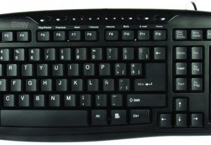 TECLADO PERFECT CHOICE EASY LINE MULTIMEDIA CORE USB (EL-993384)***