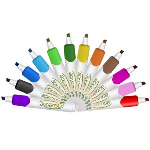 MARCADOR AZOR AQUARELO GRIP NEGRO *