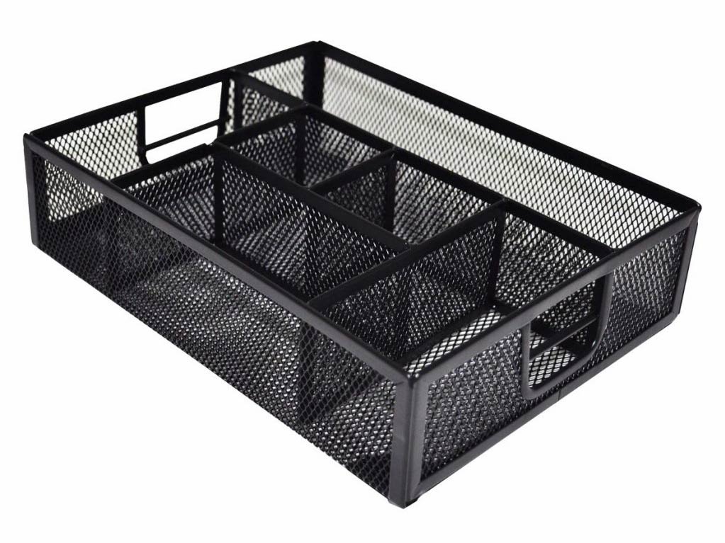 ORGANIZADOR SABLON MULTIUSOS MALLA NEGRO NO.3128ME