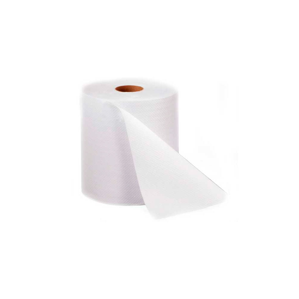 TOALLA EN ROLLO BLANCA C/6 180M *