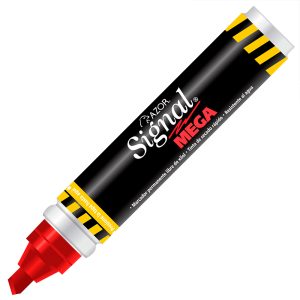 MARCADOR AZOR MEGA SIZE PERMANENTE ROJO 1500RO *
