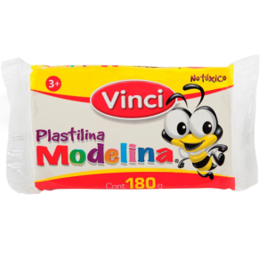 PLASTILINA VINCI NO.30 BARRA 180 GRS BLANCO -0