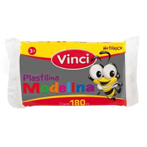 PLASTILINA VINCI NO.29 BARRA 180 GRS GRIS -0