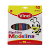 PLASTILINA VINCI C/10 BARRAS *