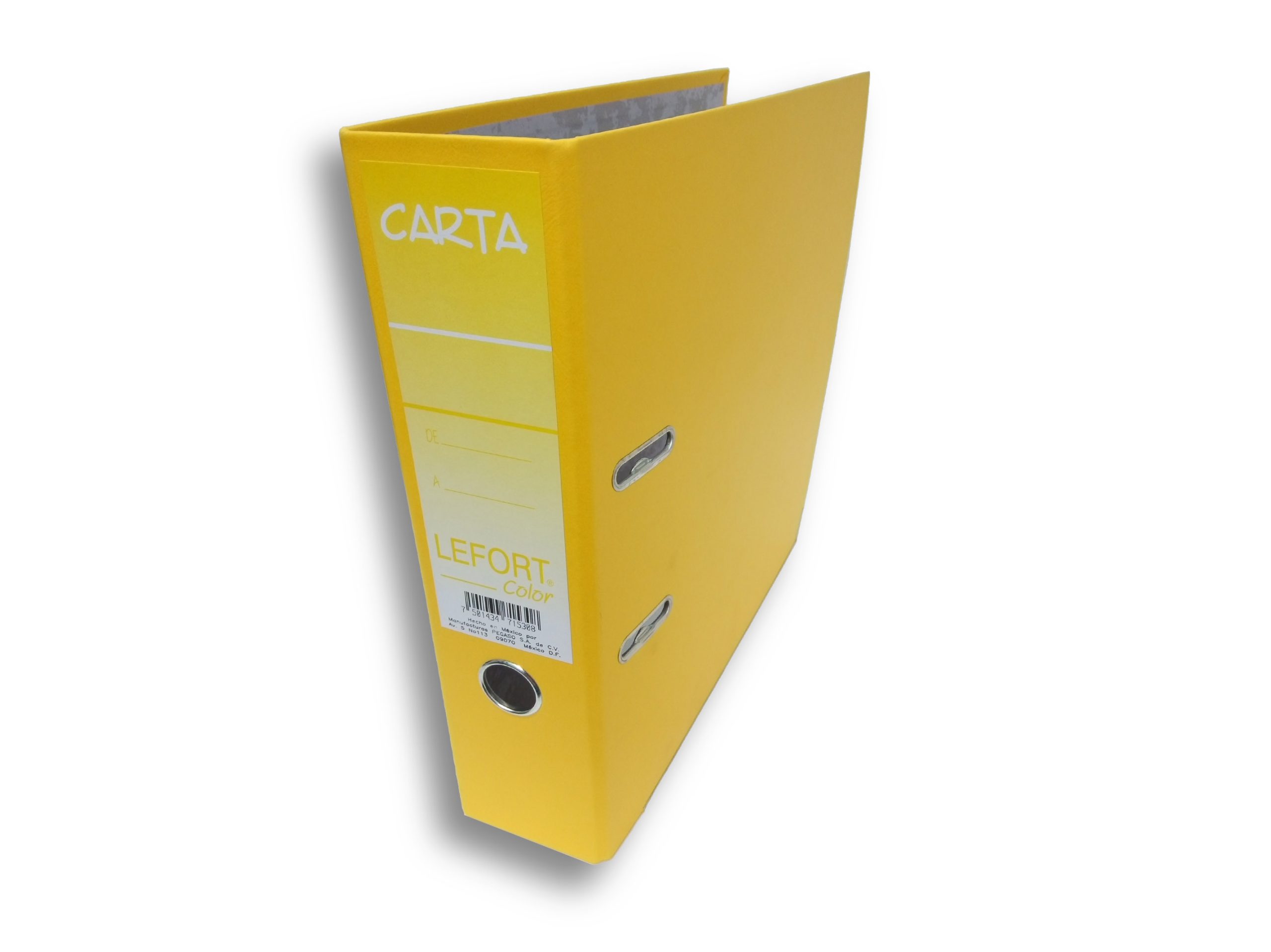 REGISTRADOR LEFORT CARTA AMARILLO *