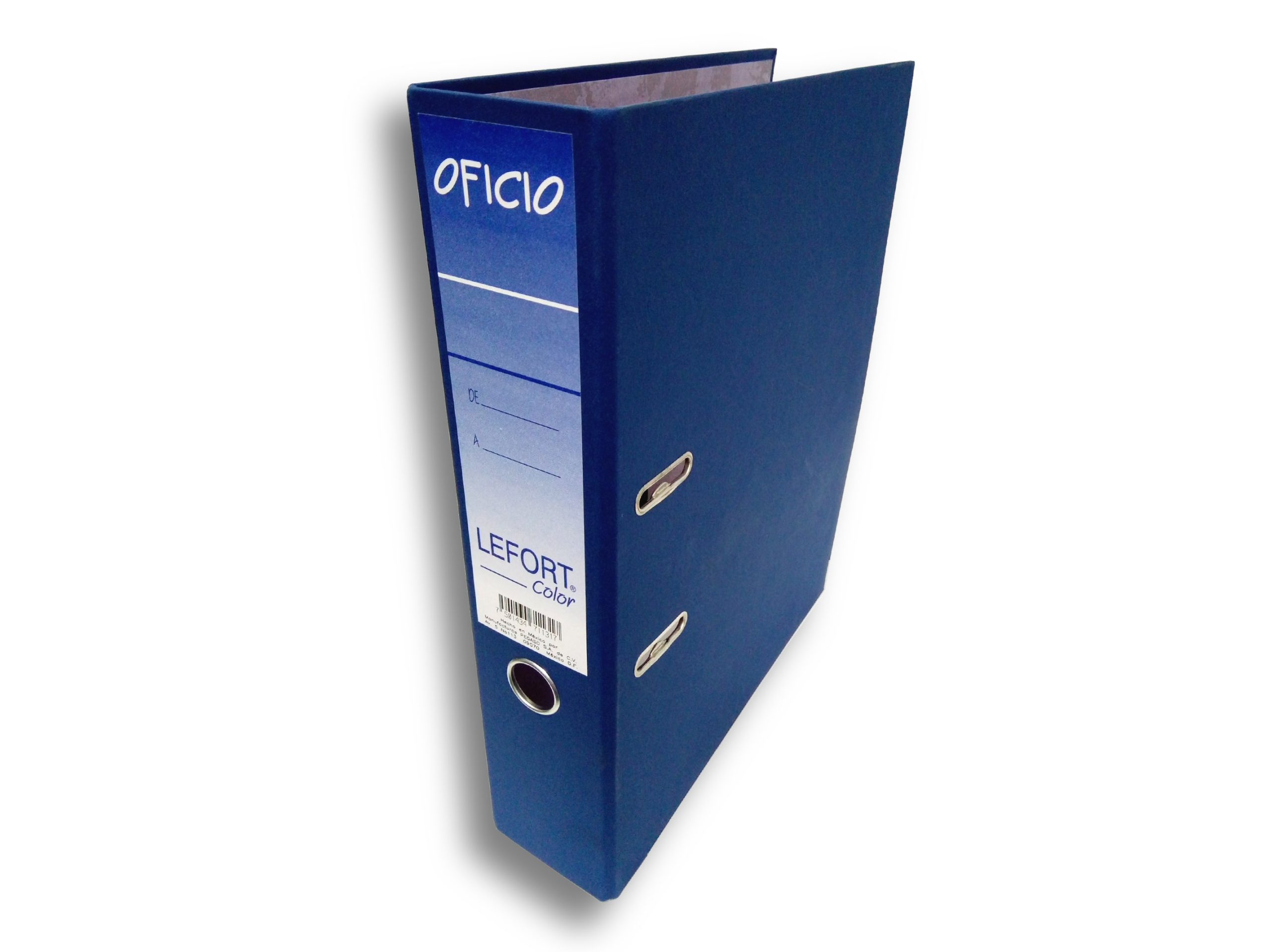REGISTRADOR LEFORT OFICIO AZUL *