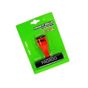 SELLO DE GOMA C/LEYENDA PAGADO 30002BN *