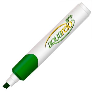 MARCADOR AZOR AQUARELO GRIP VERDE OBSCURO 2200VO *