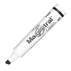 MARCADOR AZOR MAGISTRAL PLASTICO NEGRO 83401 *