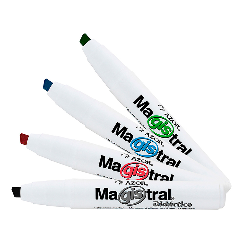 MARCADOR AZOR MAGISTRAL DIDACTICO C/4 NO.8354 * - Image 2