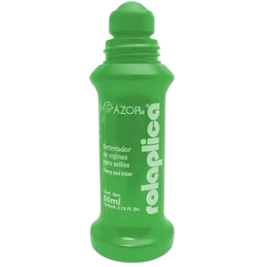 TINTA AZOR ROLAPLICA P/SELLO NO.587-59CC VERDE *