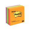 BLOCK POST-IT 3M NO 2072 NEON C/5 .76MX.76M *