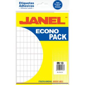 ETIQUETA JANEL ECONOPACK NO 9 13 *