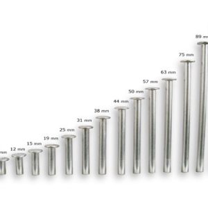 POSTE DE ALUMINIO 19MM (3/4) C/100 *-8999