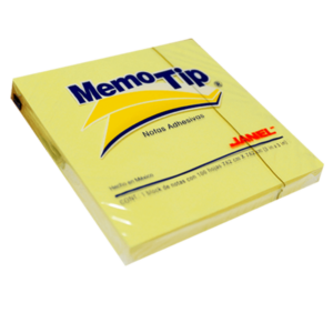 BLOCK POST-IT JANEL NO.54 3X3 AMARILLO *