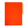 FOLDER COLORES INTENSOS T/CARTA NARANJA (C0050 1/2 NA)*
