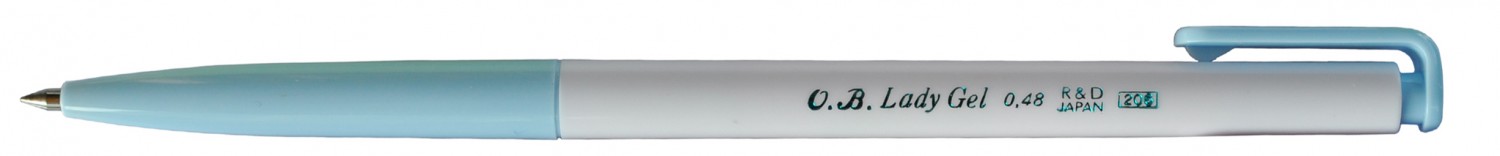 BOLIGRAFO PENAC OB LADY GEL OBLADY-03 AZUL CIELO