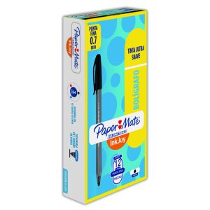 BOLIGRAFO KILOMETRICO NO.100 NEGRO C/12 MEDIANO *