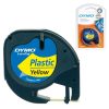 CINTA P/DYMO LETRATAG PLASTICO
