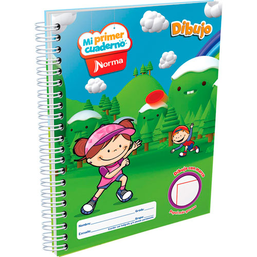 CUADERNO NORMA MI PRIMER CUADERNO DIBUJO 70H NO.529761