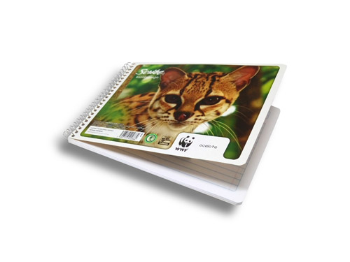 CUADERNO SCRIBE MEGA CON ESPIRAL C-4530 100H. RAYA FORMA ITALIANA