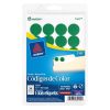 ETIQUETA AVERY NO.2105 REDONDA LASER VERDE 3/4 C/1008 *