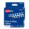 ETIQUETA AVERY NO.TD5733 PERM. RED. AZUL OBS C/450