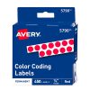 ETIQUETA AVERY NO.TD5730 PERM. RED. ROJA C/450