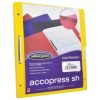 FOLDER ACCOPRESS C/BROCHE 8CMS CARTA AMARILLO