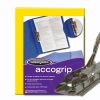FOLDER ACCOGRIP C/PALANCA CARTA AMARILLO *