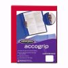 FOLDER ACCOGRIP C/PALANCA CARTA ROJO