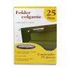 FOLDER ACCOFLEX WILSON JONES Carta Color Verde Tradicional C/25 P3636 *