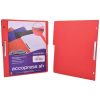 FOLDER ACCOPRESS C/BROCHE 8CMS OFICIO ROJO