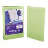 FOLDER ACCOGRIP C/PALANCA OFICIO VERDE CLARO