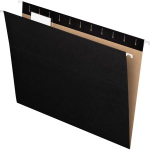FOLDER PENDAFLEX T/OFICIO C/25 NEGRO *