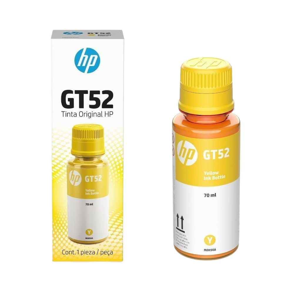 CARTUCHO HP M0H56AL AMARILLO GT52 (BOTELLA) * - Image 4