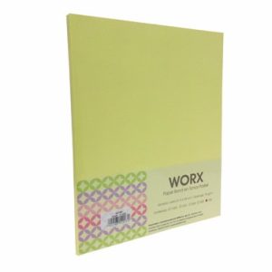 PAPEL BOND SUPRA 75 GRS. T/CARTA C/100 PASTEL AMARILLO *-8908