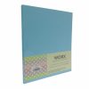 PAPEL BOND SUPRA 75 GRS. T/CARTA C/100 PASTEL AZUL *-8909