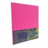 PAPEL BOND SUPRA 75 GRS. T/CARTA C/100 NEON ROSA MEXICANO *-8905