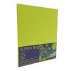 PAPEL BOND SUPRA 75 GRS. T/CARTA C/100 NEON AMARILLO ELECTRICO *