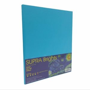 PAPEL BOND SUPRA 75 GRS. T/CARTA C/100 NEON AZUL *